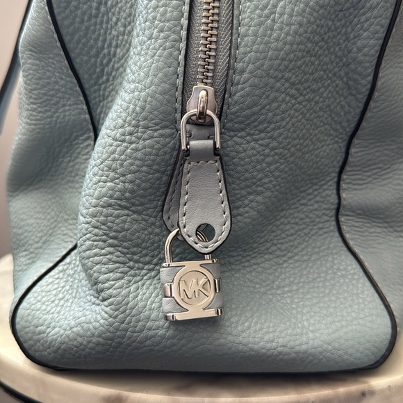 MICHAEL KORS Dusty Blue Kirby Satchel - Picture 4 of 11